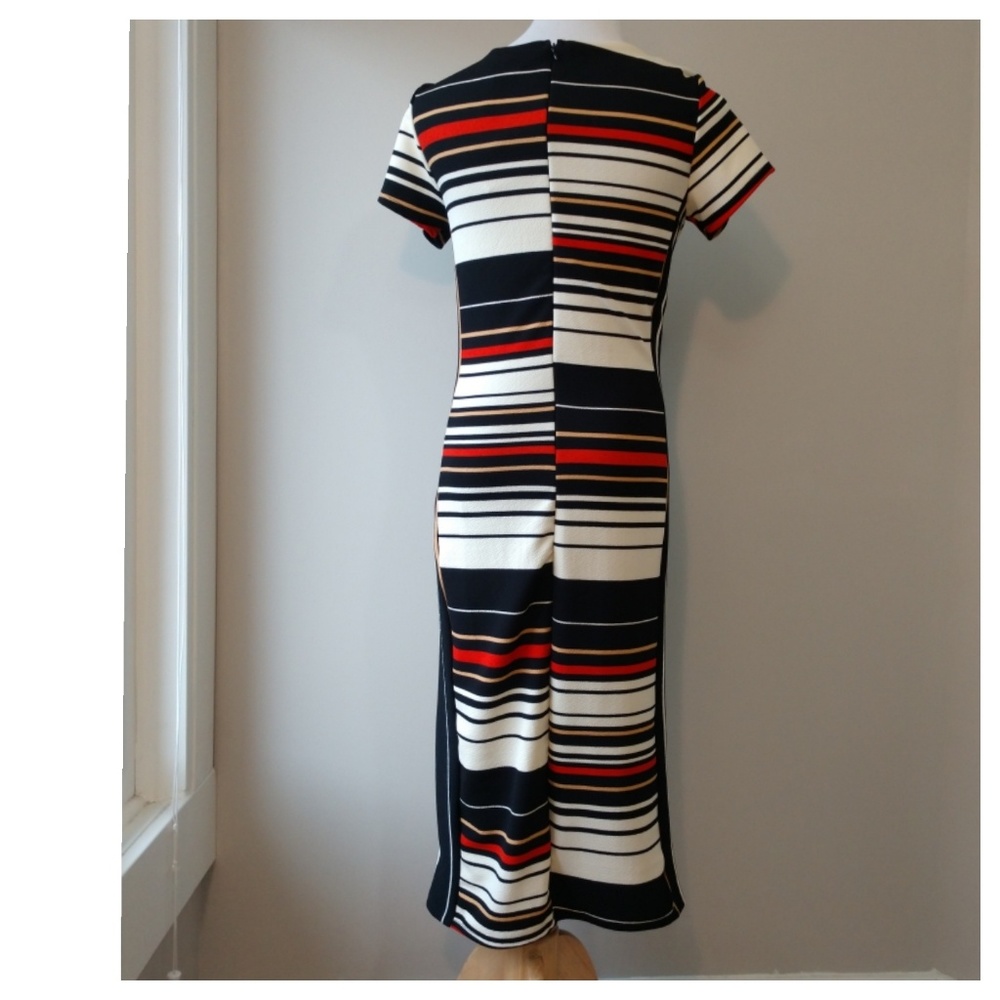 Striped Midi Dress - Picture 3 of 8